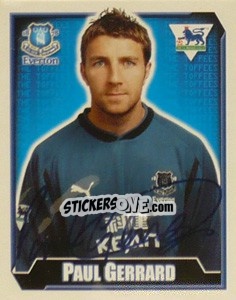 Cromo Paul Gerrard - Premier League Inglese 2002-2003 - Merlin