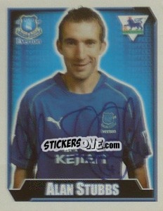 Figurina Alan Stubbs - Premier League Inglese 2002-2003 - Merlin