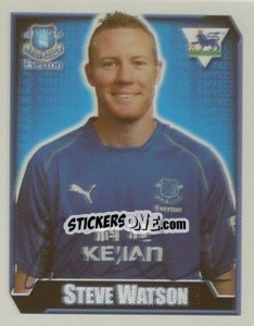 Sticker Steve Watson - Premier League Inglese 2002-2003 - Merlin