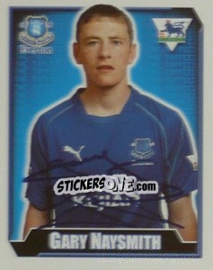 Sticker Gary Naysmith - Premier League Inglese 2002-2003 - Merlin