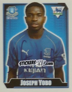 Figurina Joseph Yobo - Premier League Inglese 2002-2003 - Merlin