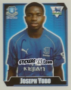 Sticker Joseph Yobo - Premier League Inglese 2002-2003 n. 213 - Merlin