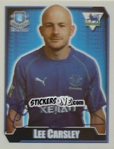 Sticker Lee Carsley - Premier League Inglese 2002-2003 n. 216 - Merlin