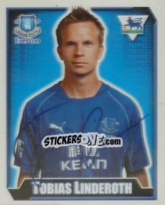 Figurina Tobias Linderoth - Premier League Inglese 2002-2003 - Merlin