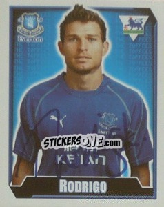 Cromo Rodrigo - Premier League Inglese 2002-2003 - Merlin
