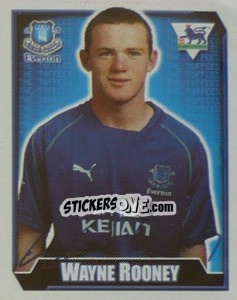 Sticker Wayne Rooney - Premier League Inglese 2002-2003 n. 226 - Merlin