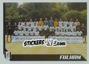 Sticker Team Photo - Premier League Inglese 2002-2003 n. 228 - Merlin
