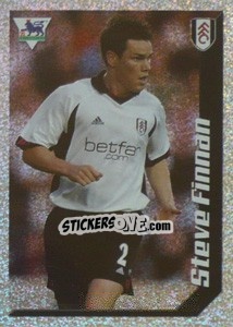 Cromo Steve Finnan (Star Player) - Premier League Inglese 2002-2003 - Merlin