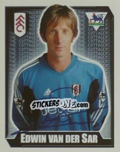 Sticker Edwin van der Sar - Premier League Inglese 2002-2003 n. 231 - Merlin