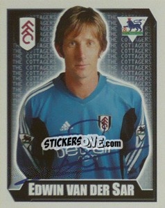 Sticker Edwin van der Sar