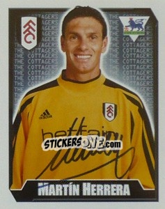 Sticker Martin Herrera - Premier League Inglese 2002-2003 n. 233 - Merlin
