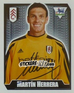 Cromo Martin Herrera - Premier League Inglese 2002-2003 - Merlin