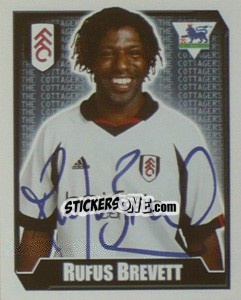 Cromo Rufus Brevett - Premier League Inglese 2002-2003 - Merlin