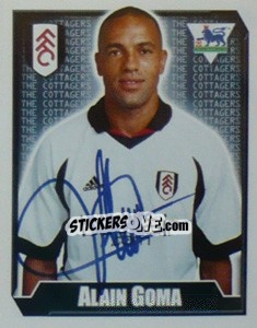 Cromo Alain Goma - Premier League Inglese 2002-2003 - Merlin