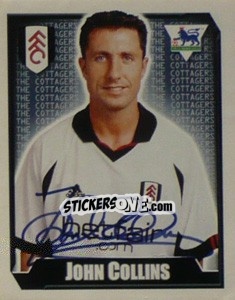 Sticker John Collins - Premier League Inglese 2002-2003 - Merlin