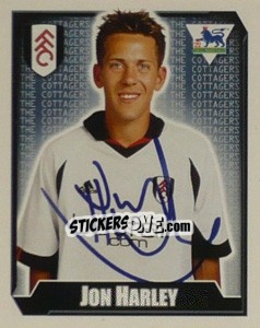 Sticker John Harley - Premier League Inglese 2002-2003 n. 246 - Merlin