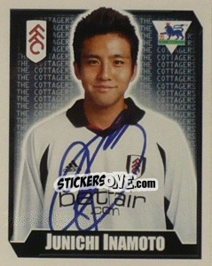 Sticker Junichi Inamoto - Premier League Inglese 2002-2003 - Merlin