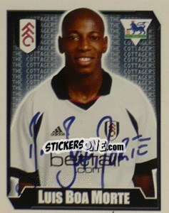 Sticker Luis Boa Morte - Premier League Inglese 2002-2003 n. 250 - Merlin