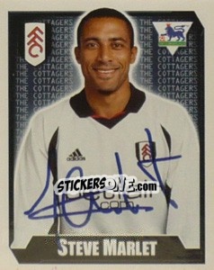 Sticker Steve Marlet - Premier League Inglese 2002-2003 n. 252 - Merlin