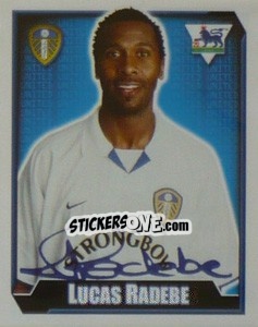 Cromo Lucas Radebe - Premier League Inglese 2002-2003 - Merlin