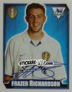 Figurina Frazer Richardson - Premier League Inglese 2002-2003 n. 268 - Merlin