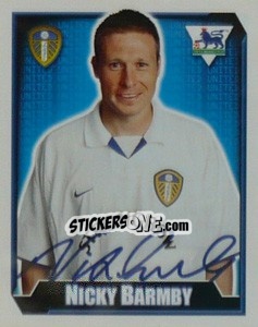 Figurina Nicky Barmby - Premier League Inglese 2002-2003 - Merlin