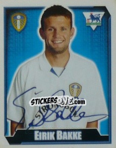 Sticker Eirik Bakke - Premier League Inglese 2002-2003 - Merlin