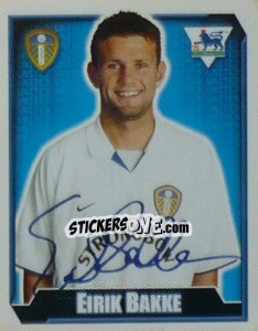 Cromo Eirik Bakke - Premier League Inglese 2002-2003 n. 271 - Merlin