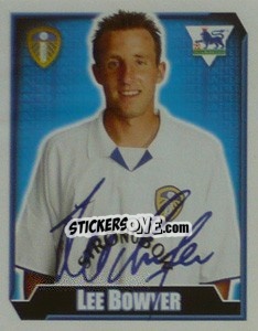 Sticker Lee Bowyer - Premier League Inglese 2002-2003 - Merlin