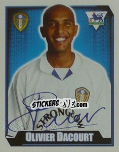 Sticker Olivier Dacourt - Premier League Inglese 2002-2003 n. 274 - Merlin