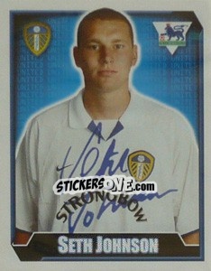 Sticker Seth Johnson - Premier League Inglese 2002-2003 - Merlin