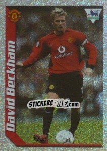 Sticker David Beckham (Star Player) - Premier League Inglese 2002-2003 n. 358 - Merlin