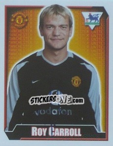 Sticker Roy Carroll - Premier League Inglese 2002-2003 n. 360 - Merlin