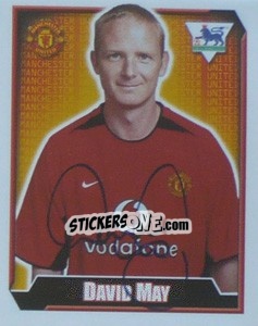 Sticker David May - Premier League Inglese 2002-2003 n. 361 - Merlin