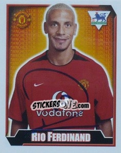 Figurina Rio Ferdinand - Premier League Inglese 2002-2003 - Merlin