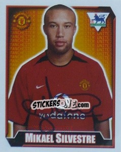 Sticker Mikael Silvestre - Premier League Inglese 2002-2003 n. 368 - Merlin