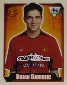 Figurina Bojan Djordjic - Premier League Inglese 2002-2003 - Merlin