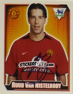 Sticker Ruud Van Nistelrooy - Premier League Inglese 2002-2003 n. 382 - Merlin
