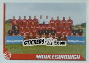 Sticker Team Photo - Premier League Inglese 2002-2003 - Merlin