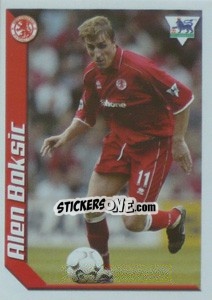 Figurina Alen Boksic (Star Player) - Premier League Inglese 2002-2003 - Merlin