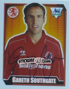 Sticker Gareth Southgate - Premier League Inglese 2002-2003 - Merlin