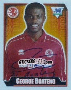 Figurina George Boateng - Premier League Inglese 2002-2003 - Merlin