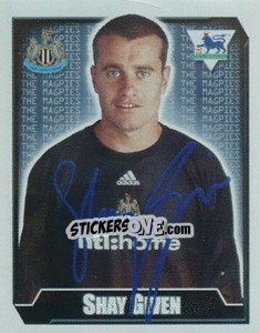 Sticker Shay Given - Premier League Inglese 2002-2003 n. 415 - Merlin