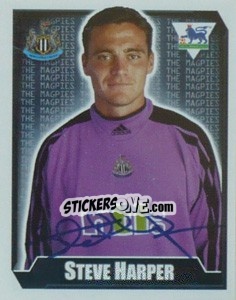 Figurina Steve Harper - Premier League Inglese 2002-2003 - Merlin