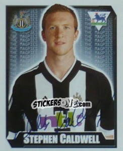 Sticker Stephen Caldwell - Premier League Inglese 2002-2003 n. 418 - Merlin