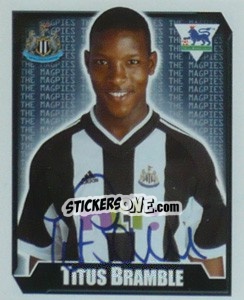 Sticker Titus Bramble - Premier League Inglese 2002-2003 n. 419 - Merlin