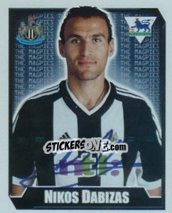 Cromo Nikos Dabizas - Premier League Inglese 2002-2003 n. 420 - Merlin