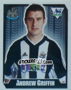 Figurina Andrew Griffin - Premier League Inglese 2002-2003 - Merlin