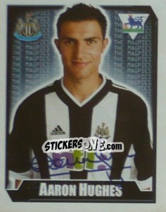 Figurina Aaron Hughes - Premier League Inglese 2002-2003 - Merlin