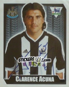 Cromo Clarence Acuna - Premier League Inglese 2002-2003 - Merlin